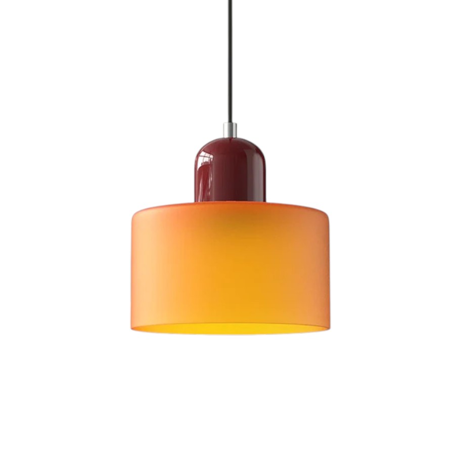 Lustre en Verre Artisanal NU.CASSA – Suspension Design Scandinave