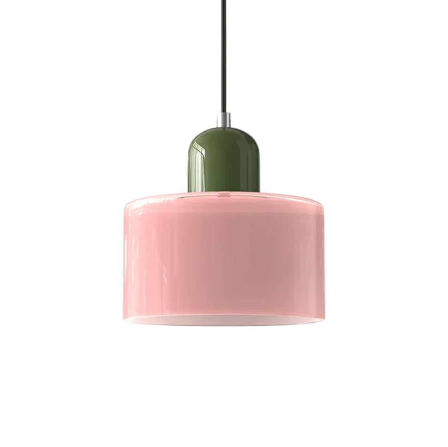 Lustre en Verre Artisanal NU.CASSA – Suspension Design Scandinave