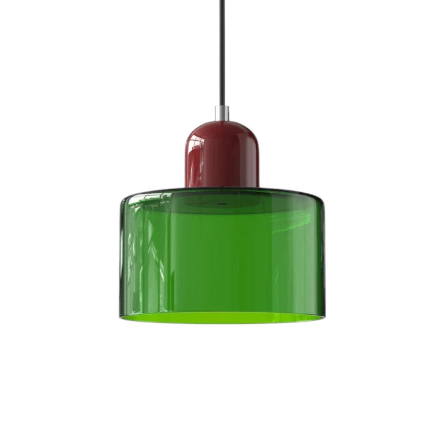 Lustre en Verre Artisanal NU.CASSA – Suspension Design Scandinave