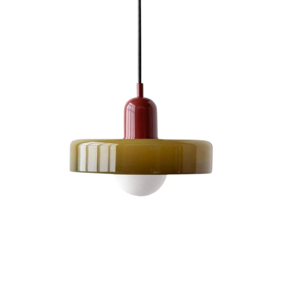Suspension Design NU.CASSA en Verre Soufflé – Luminaire Scandinave
