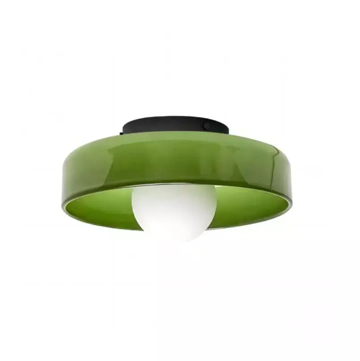 Plafonnier Rétro en Verre Teinté Vesper – NU.CASSA