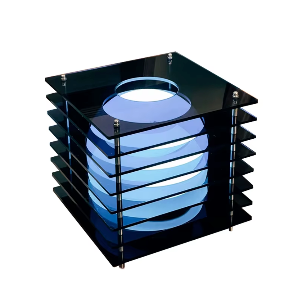 Lampe Cube LED Sans Fil "Apex" – 16 Couleurs & Rechargeable – NU.CASSA