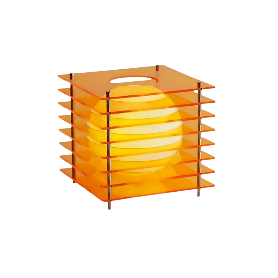 Lampe Cube LED Sans Fil "Apex" – 16 Couleurs & Rechargeable – NU.CASSA