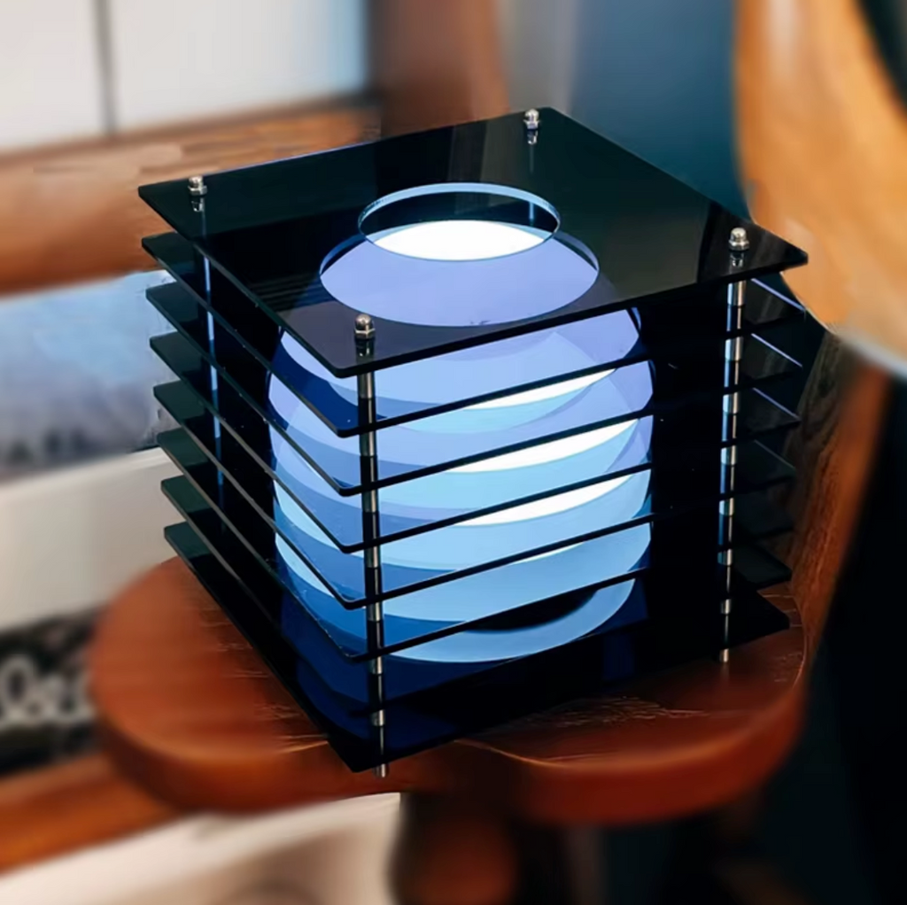 Lampe Cube LED Sans Fil "Apex" – 16 Couleurs & Rechargeable – NU.CASSA