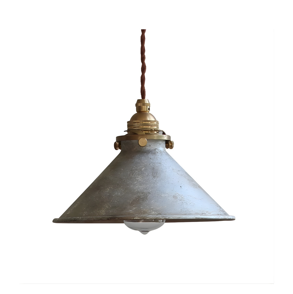 Suspension Industrielle en Fer Vieilli – NU.CASSA