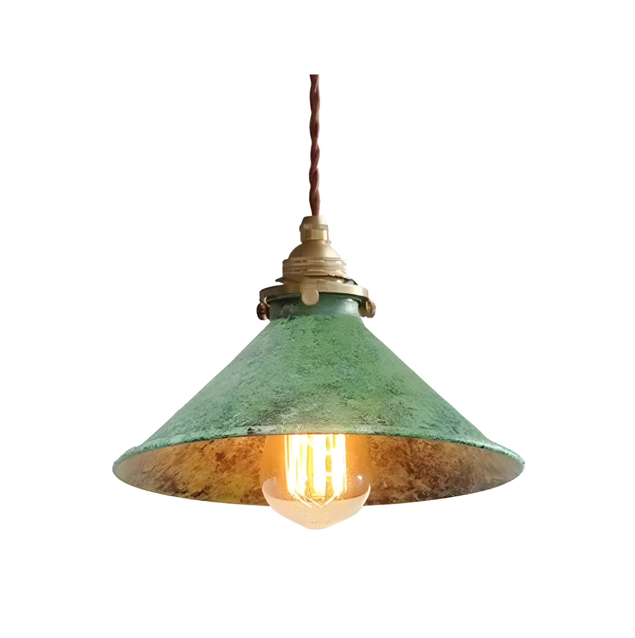 Suspension Industrielle en Fer Vieilli – NU.CASSA