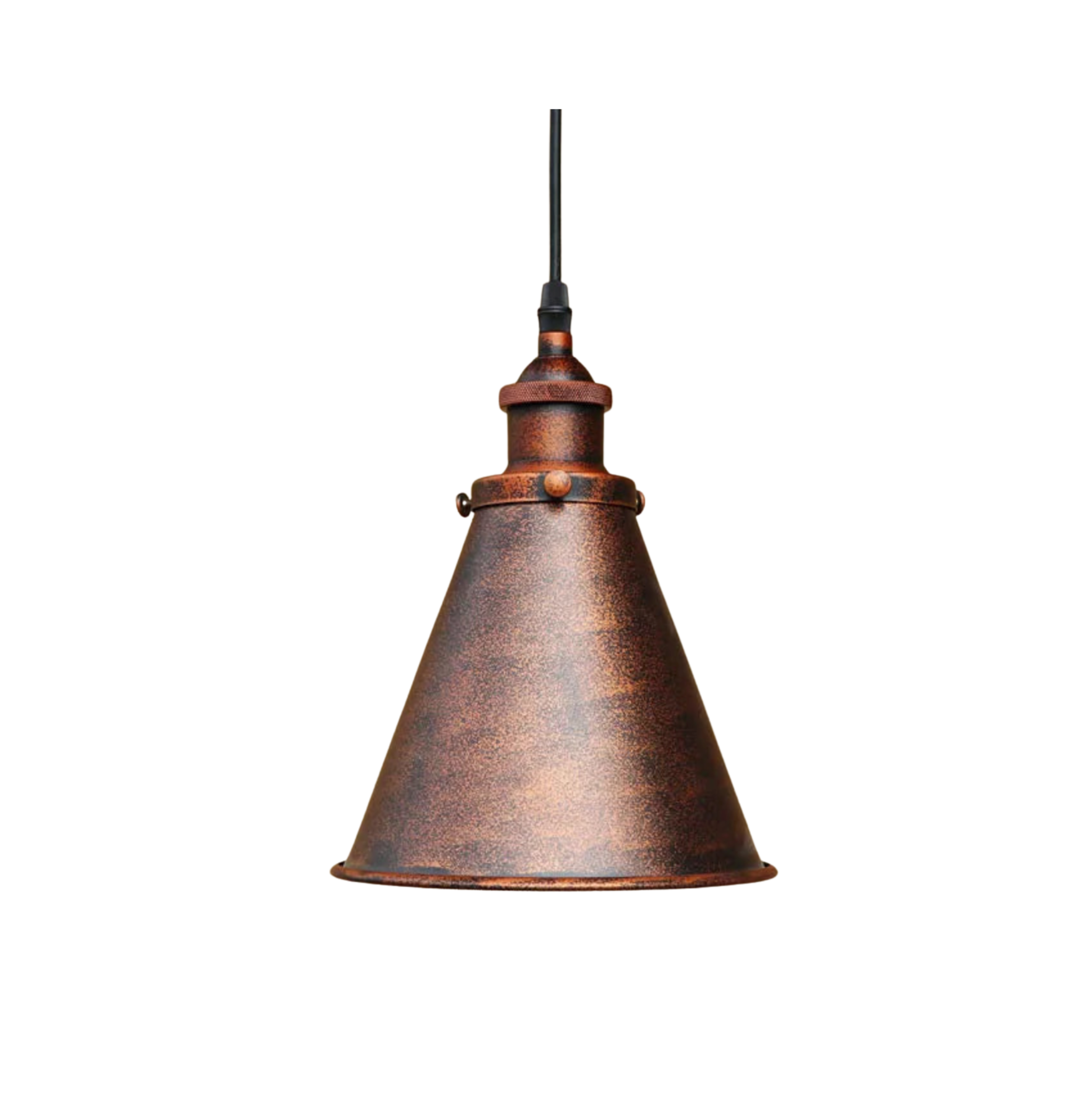 IWHD Rust Retro Vintage Pendant Lights LED Edison Style Loft Industrial Lamp Metal Iron Rustic Hanging Light Lampara Colgante