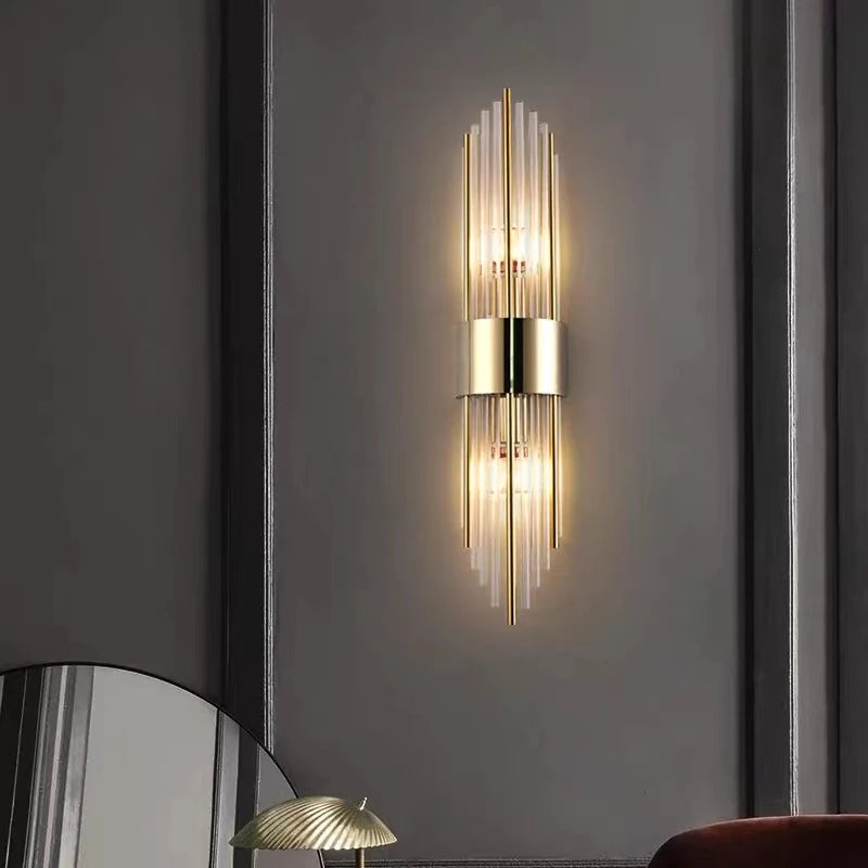Lampe Murale Moderne en Cristal G9 - Éclairage LED Salon & Chambre